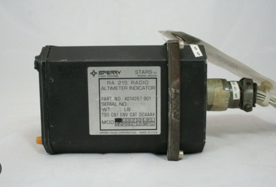 ارتفاع سنج رادیویی دیجیتال ال سی دی ARINC 600 RTCA DO-160G / DO-178C بوئینگ / ایرباس 28VDC
